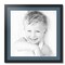 ArtToFrames 26x26" Matted Picture Frame with 22x22" Single Mat Photo Opening Framed in 1.25" Black and 2" Mat (FWM-3926-26x26)